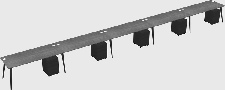 Modern Rectangular Office Desk