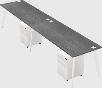 Modern rectangular office desk