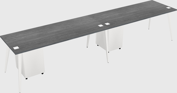 Modern rectangular office desk