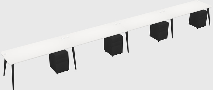 Modern Rectangular Office Desk