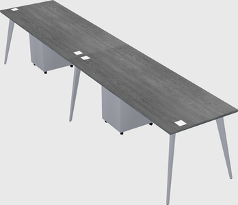 Modern rectangular office desk