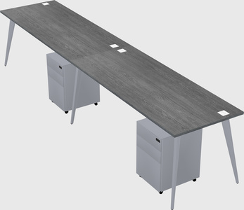 Modern rectangular office desk