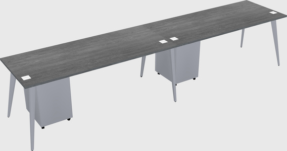 Modern rectangular office desk