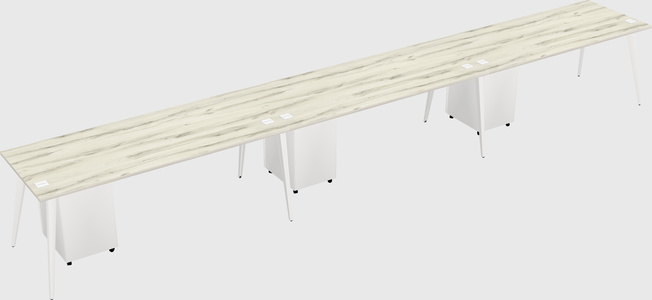 Modern rectangular office desk