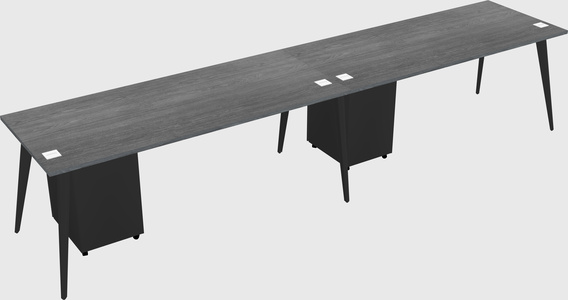 Modern rectangular office desk