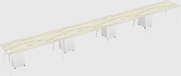 Modern rectangular office desk