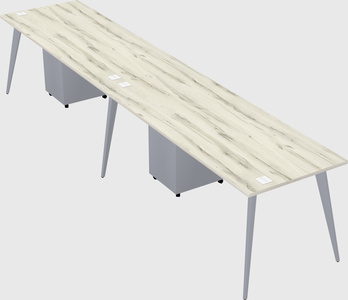 Modern rectangular office desk