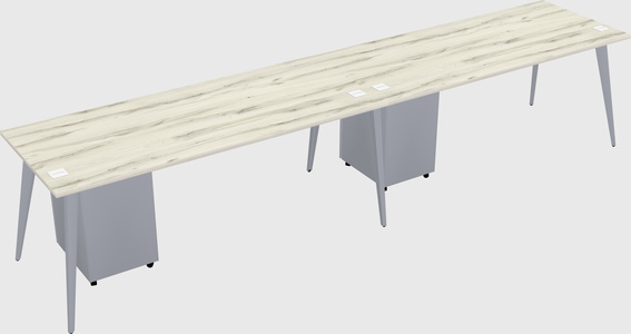 Modern rectangular office desk