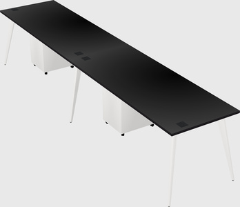 Modern rectangular office desk