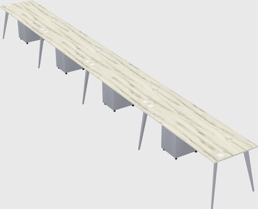 Modern rectangular office desk