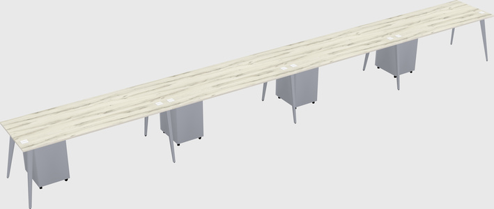Modern rectangular office desk