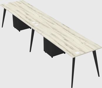 Modern rectangular office desk