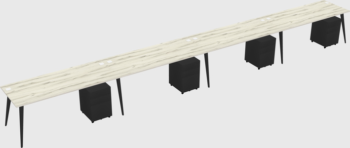 Modern Rectangular Office Desk