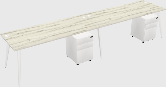 Modern Rectangular Office Desk