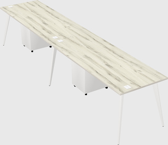 Modern rectangular office desk