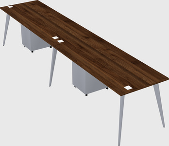 Modern rectangular office desk