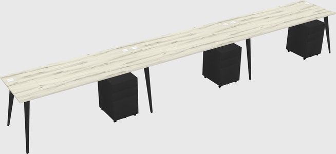Modern Rectangular Office Desk