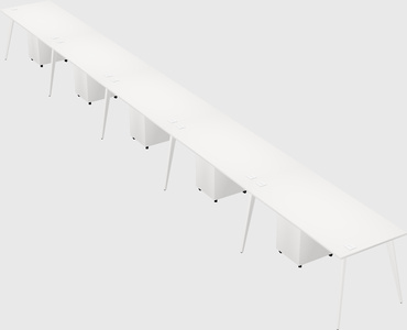 Modern rectangular office desk