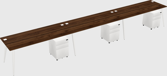 Modern Rectangular Office Desk