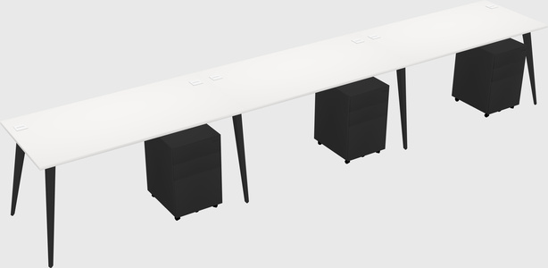 Modern Rectangular Office Desk