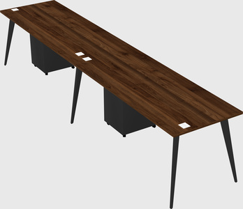 Modern rectangular office desk