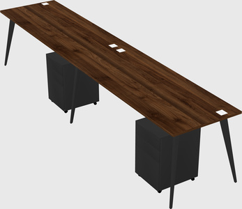 Modern rectangular office desk