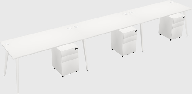 Modern Rectangular Office Desk