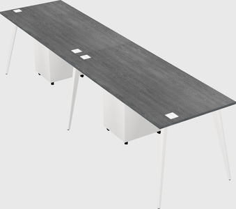Modern rectangular office desk