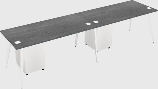 Modern rectangular office desk