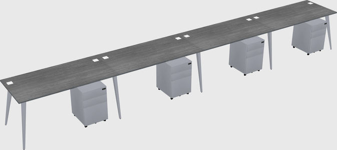 Modern Rectangular Office Desk