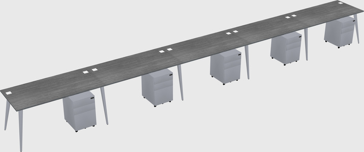 Modern Rectangular Office Desk