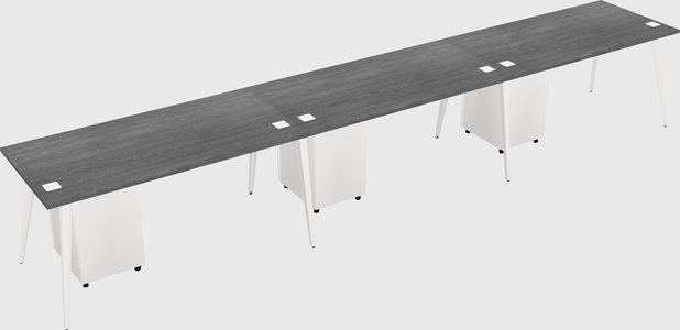 Modern rectangular office desk