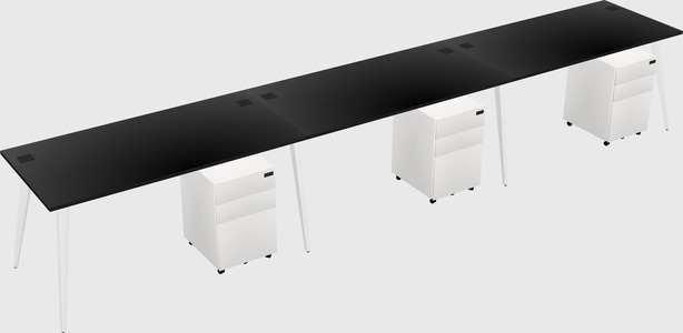 Modern Rectangular Office Desk