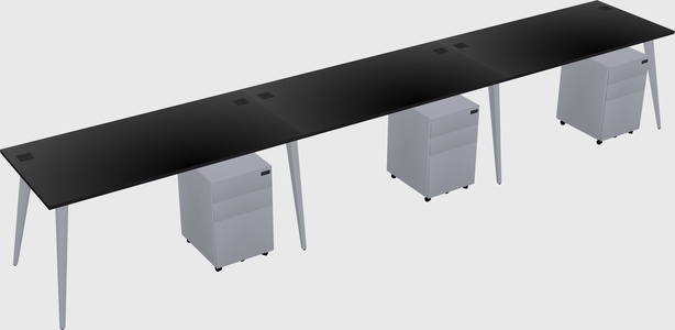 Modern Rectangular Office Desk