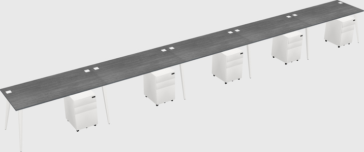 Modern Rectangular Office Desk