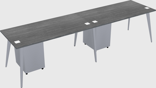 Modern rectangular office desk