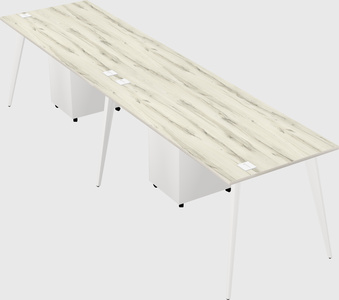 Modern rectangular office desk