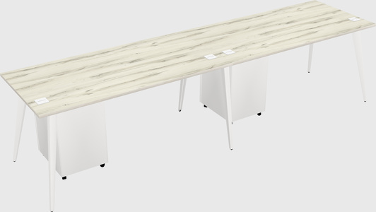 Modern rectangular office desk