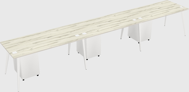 Modern rectangular office desk