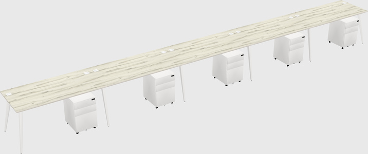 Modern Rectangular Office Desk