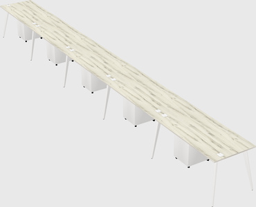 Modern rectangular office desk
