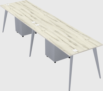 Modern rectangular office desk