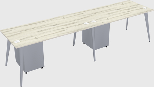 Modern rectangular office desk