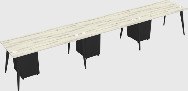 Modern rectangular office desk