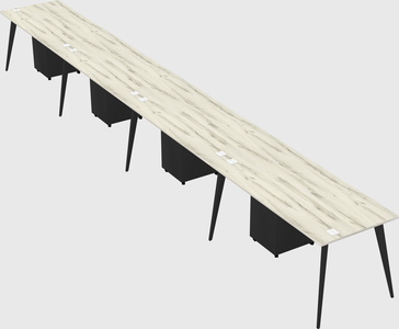 Modern rectangular office desk