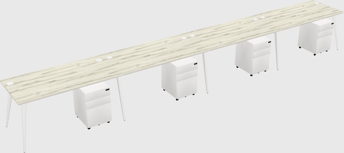 Modern Rectangular Office Desk