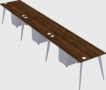Modern rectangular office desk