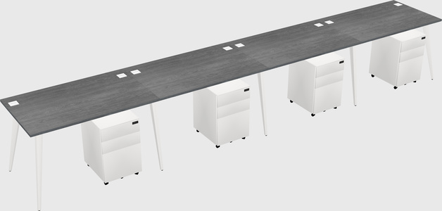 Modern Rectangular Office Desk
