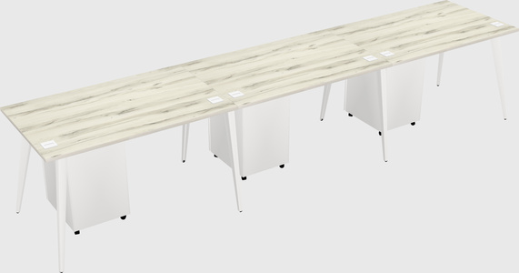 Modern rectangular office desk