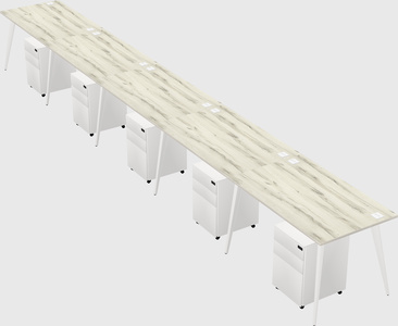 Modern rectangular office desk